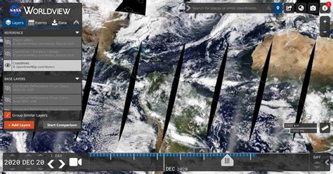 衛星圖查詢|NASA Worldview